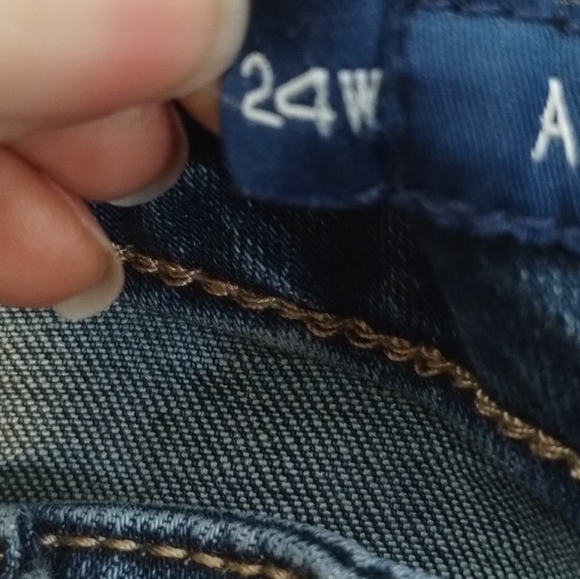 Plus Size Seven7 Ripped Ankle Skinny Jeans - Picture 8 of 14